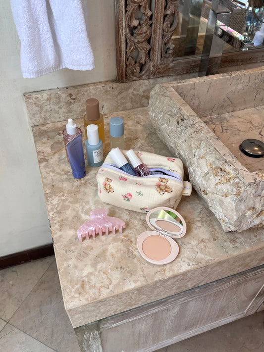 Beauty Bag in Teddy