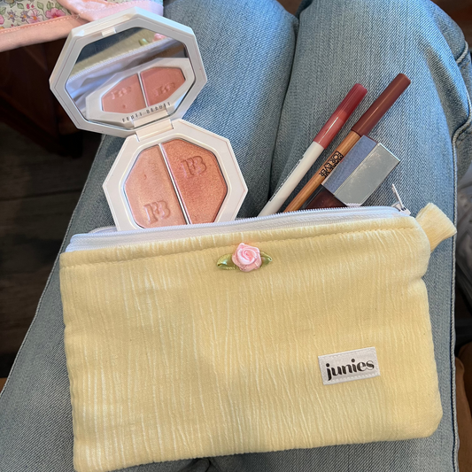 On The Go Pouch in Custard